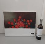 Schilderij Kunst Art Rijksmuseum Bloem Rood Modern, Ophalen of Verzenden