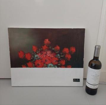 Schilderij Kunst Art Rijksmuseum Bloem Rood Modern beschikbaar voor biedingen