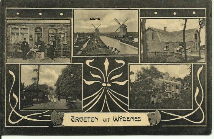Wijdenes, Verzamelen, Ansichtkaarten | Nederland, Gelopen, Noord-Holland, Voor 1920, Verzenden