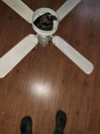 Electrische plafond ventilator met lamp, Ophalen, Gebruikt