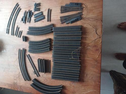 fleischmann rails, Hobby en Vrije tijd, Modeltreinen | H0, Gebruikt, Rails, Gelijkstroom, Fleischmann, Ophalen of Verzenden
