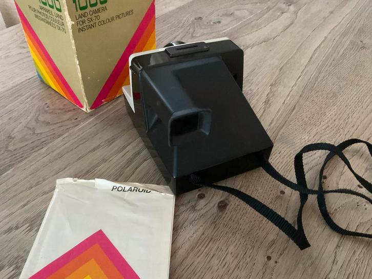 Polaroid camera met handleiding, Audio, Tv en Foto, Fotocamera's Analoog, Gebruikt, Polaroid, Ophalen of Verzenden