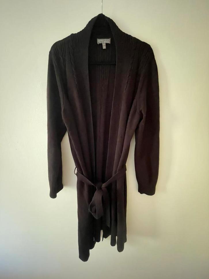 Ulla popken vest ( maat 42/44), Kleding | Dames, Truien en Vesten, Zo goed als nieuw, Maat 42/44 (L), Zwart, Ophalen of Verzenden