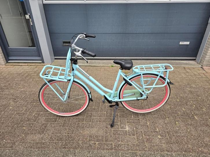 Gazelle Heavy Duty 28inch, 3vers, 54 cm blauw, Fietsen en Brommers, Fietsen | Dames | Damesfietsen, Zo goed als nieuw, Gazelle
