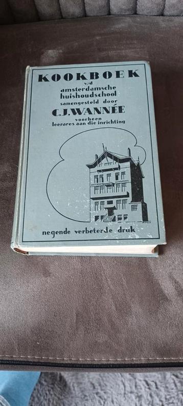 Kookboek v/d Amsterdammersche huishoudschool beschikbaar voor biedingen