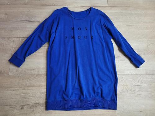 MISS ETAM blauwe trui maat XL ~ HH0024, Kleding | Dames, Truien en Vesten, Gedragen, Maat 46/48 (XL) of groter, Blauw, Ophalen of Verzenden