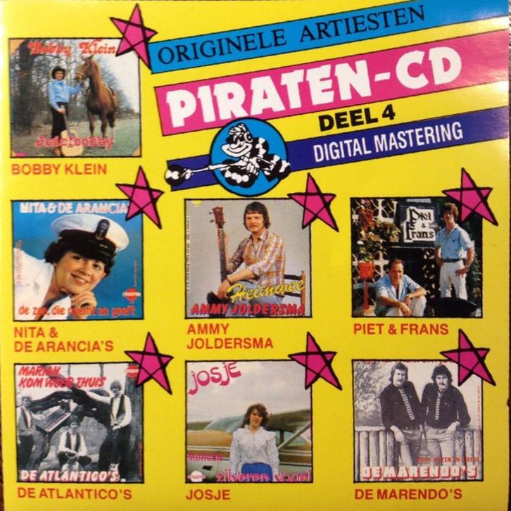 Originele Piraten - CD - Deel 4 Originele CD, Cd's en Dvd's, Cd's | Verzamelalbums, Nieuw in verpakking, Pop, Ophalen of Verzenden