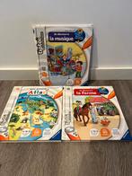 tiptoi 3 boeken muziek boerderij wereldaltlas tip toi, Ophalen of Verzenden, Zo goed als nieuw, Taal en Lezen