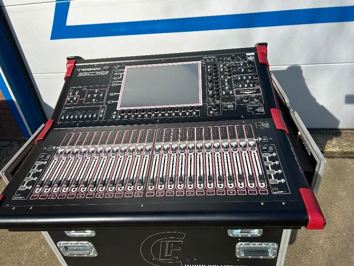 Digico SD9 + D-Rack, Muziek en Instrumenten, Mengpanelen, Zo goed als nieuw, 20 kanalen of meer, Microfooningang, Ophalen