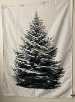 Kerstboom print op doek kerstdecoratie 72x92cm Nieuw, Ophalen of Verzenden, Nieuw