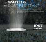 Hoftronic LED dimbare grondspots - 6 stuks (nieuw), Minder dan 50 watt, Ophalen of Verzenden, Netvoeding, Led