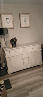 Wit Houten dressoir met lades en deuren. Gratis op te halen, Huis en Inrichting, Kasten | Dressoirs, Gebruikt, 150 tot 200 cm