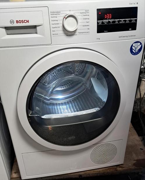 Bosch serie 4 warmtepompdroger A ++, Witgoed en Apparatuur, Wasdrogers, Zo goed als nieuw, Overige typen, Voorlader, 8 tot 10 kg