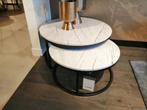 salontafel marmer model Lexington van Richmond Interiors, Ophalen, Richmond Interiors, 50 tot 100 cm, Rond