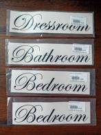 Stickers - Bedroom [2], Dressroom, Bathroom, Ophalen of Verzenden, Nieuw