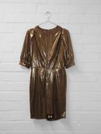 Kocca Gold - Prachtige gouden Jurk maat L - Nieuw €170, Kleding | Dames, Jurken, Nieuw, Maat 42/44 (L), Ophalen of Verzenden, Kocca Gold