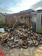 Grote partij oude veldbrandstenen, Doe-het-zelf en Verbouw, Metselstenen, Ophalen, Gebruikt, Bakstenen