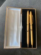 Antieke Gouden Pennenset - Pen en Potlood, Antiek en Kunst, Ophalen of Verzenden