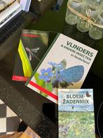 Natuurboek over insecten ,vlinders ,veldgids en bloemzaden, Nieuw, Ophalen of Verzenden