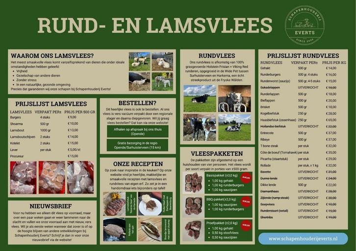 100% grasgevoerd rundvlees, Diversen, Levensmiddelen, Ophalen