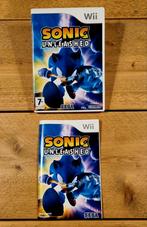Sonic Unleashed (Wii) + manual, 3 spelers of meer, Ophalen of Verzenden, Zo goed als nieuw, Vanaf 3 jaar