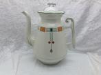 Prachtige emaille koffiepot met schaatshandvat, Antiek en Kunst, Ophalen of Verzenden
