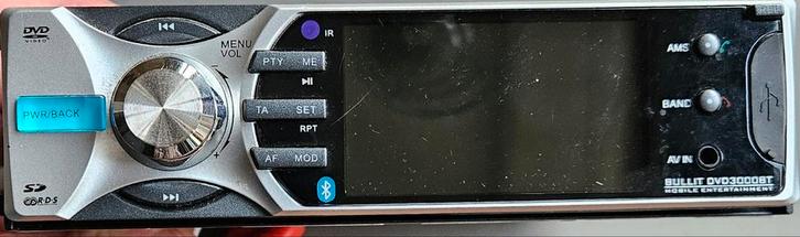 Autoradio Bullit DVD 3000BT - Bluetooth, Auto diversen, Autoradio's, Gebruikt, Ophalen of Verzenden