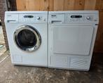 Miele SoftCare 8kg 111-Edition wasmachine & warmtepompdroger, 8 tot 10 kg, Ophalen, Zo goed als nieuw, Minder dan 85 cm