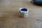 Grote zware zilveren Buddha to buddha ring 21 gram maat 16, Sieraden, Tassen en Uiterlijk, Ringen, Ophalen of Verzenden, Zilver