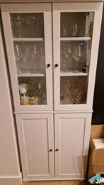 Ikea Hemnes Vitrinekast / Servieskast, Ophalen, Landelijk, 25 tot 50 cm, Gebruikt