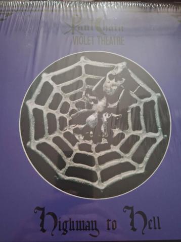 Paul Chain: Highway to hell lp paars vinyl + poster beschikbaar voor biedingen