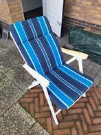 Hartman tuinstoel met kussen en ligstoel met kussen, Ophalen of Verzenden, Gebruikt, Kunststof