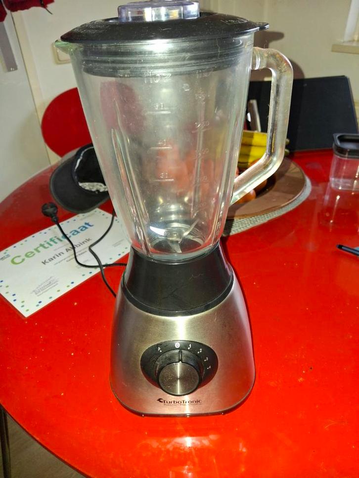 TurboTronic Blender - Gebruikt, Witgoed en Apparatuur, Blenders, Ophalen of Verzenden