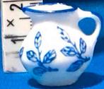 Miniatuur Poppenhuis Kan Delfts Blauw, Porselein of Keramiek, Schaal, Ophalen of Verzenden, Zo goed als nieuw