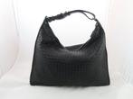 Nieuwe grote geweven zwarte tas, Ophalen of Verzenden, Nieuw, Zwart, Schoudertasje