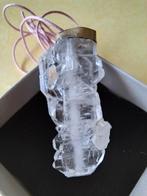 Faden kwarts hanger echt zilver, Verzamelen, Mineralen en Fossielen, Ophalen of Verzenden