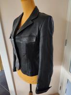 Leer claudia strater jasje 38, Kleding | Dames, Ophalen of Verzenden, Zo goed als nieuw, Maat 38/40 (M)