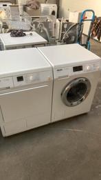 Setje Miele wasmachine met condensdroger, Ophalen of Verzenden, Zo goed als nieuw, 85 tot 90 cm, 1200 tot 1600 toeren