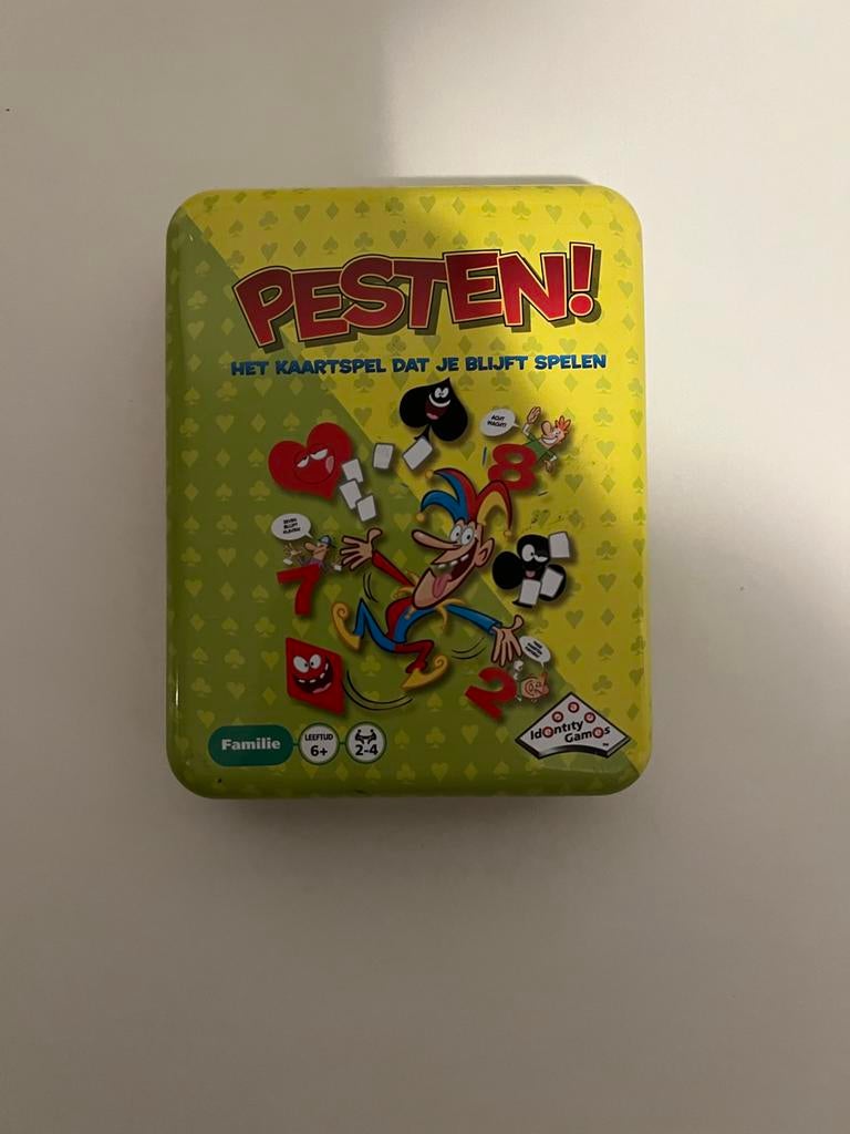 Pesten! Kaartspel - Zo goed als nieuw, compleet, Een of twee spelers, Ophalen of Verzenden, Zo goed als nieuw