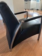 Leren fauteuil, Huis en Inrichting, Fauteuils, Ophalen, Zo goed als nieuw, Modern, 50 tot 75 cm