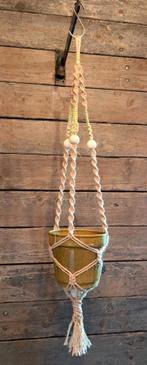 Retro plantenhanger met Schreurich pot, Ophalen of Verzenden, Huis en Inrichting
