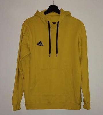 Gele Adidas hoodie maat M, adidas trui met capuchon maat M beschikbaar voor biedingen