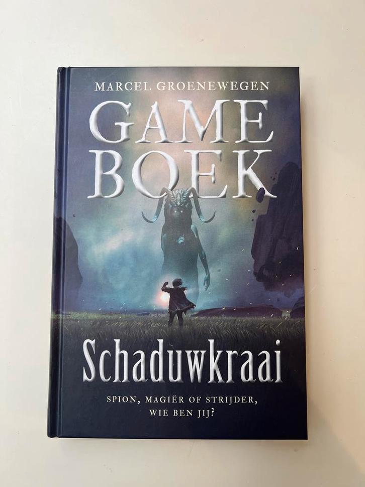 Gameboek Schaduwkraai - Marcel Groenewegen, Boeken, Fantasy, Zo goed als nieuw, Ophalen of Verzenden