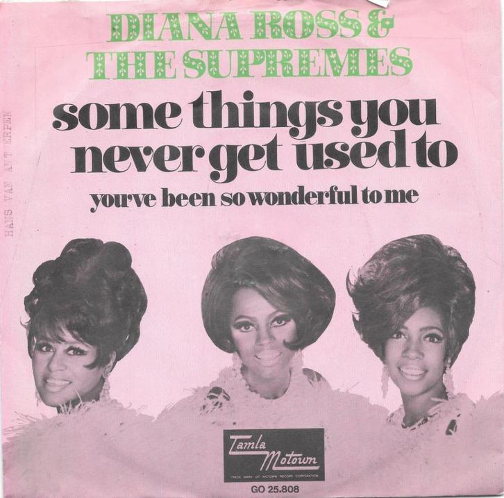 Diana Ross & The Supremes: Some Things You Never Get Used To, Cd's en Dvd's, Vinyl Singles, Gebruikt, Single, R&B en Soul, 7 inch