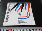 sticker AGEON Marathon Schaatsen  KNSB *, Ophalen, Zo goed als nieuw