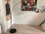 Woonexpress Vloerlamp Chroom/Marmer, Huis en Inrichting, Lampen | Vloerlampen, Ophalen, Gebruikt, Metaal, 150 tot 200 cm