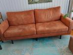 Leuke 2.5 zits bank, cognackleur, Huis en Inrichting, Ophalen, Gebruikt