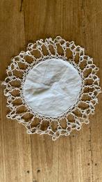 Kleedje met frivolité (175) (gereserveerd BET), Antiek en Kunst, Ophalen of Verzenden