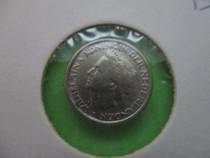 (vaw2366) Munt 1948 Nederland Wilhelmina kwartje, Postzegels en Munten, Munten | Nederland, Losse munt, 25 cent, Koningin Wilhelmina