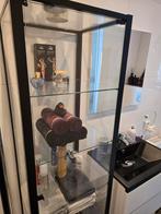 Vitrine kast in hele goede staat., Ophalen, Gebruikt, 50 tot 100 cm, Glas